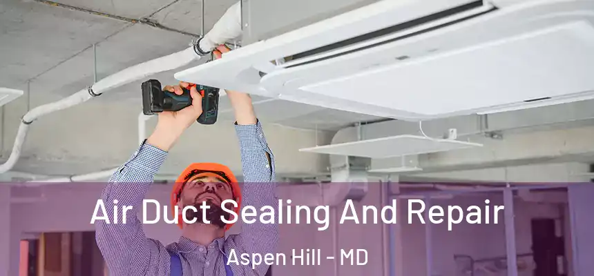 Air Duct Sealing And Repair Aspen Hill - MD