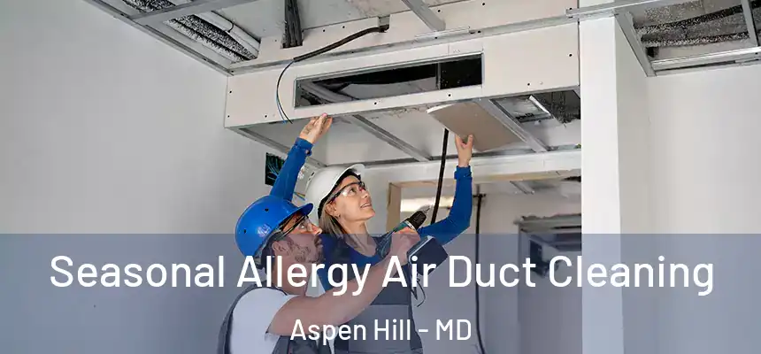 Seasonal Allergy Air Duct Cleaning Aspen Hill - MD